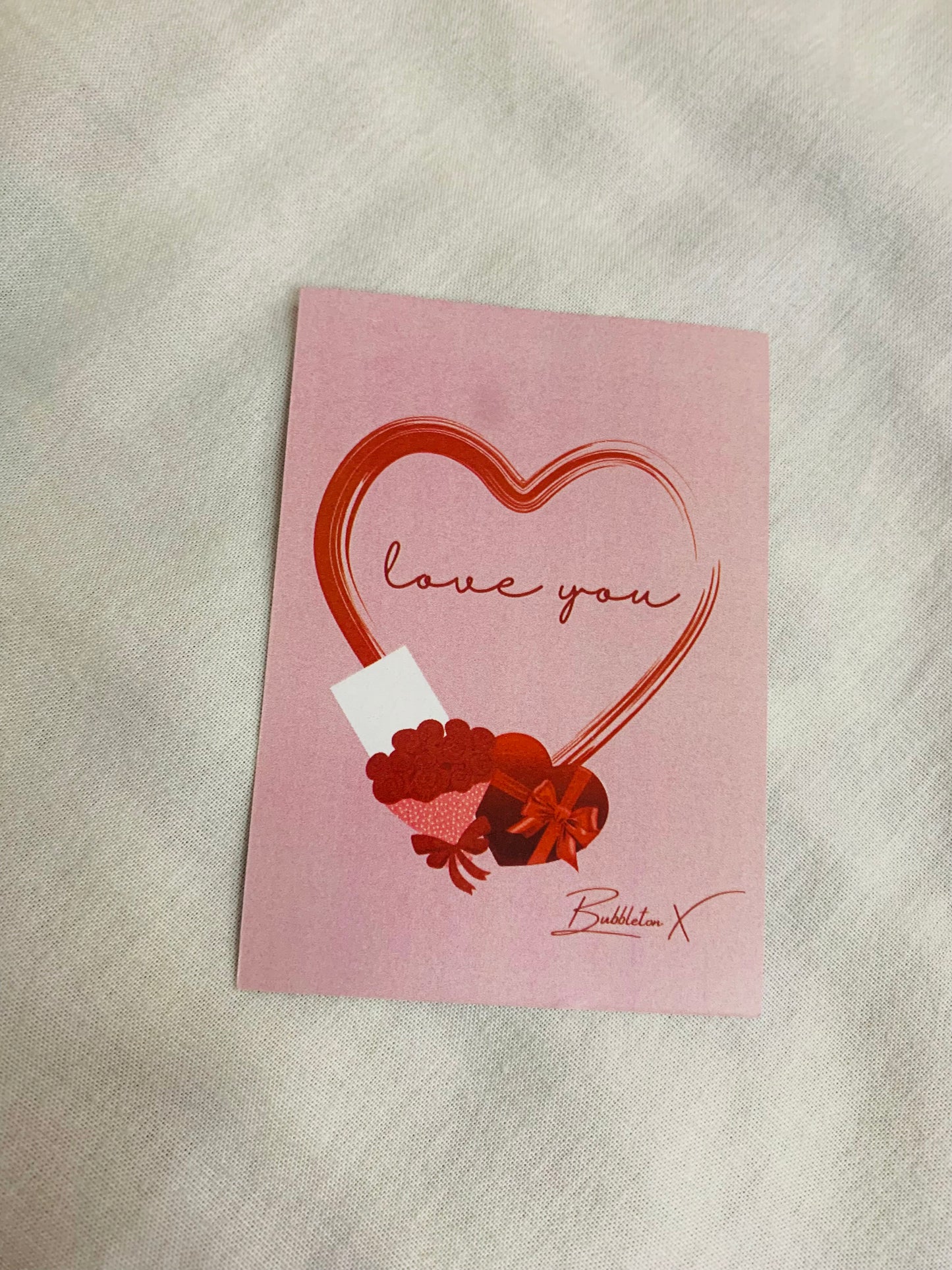 Love you card